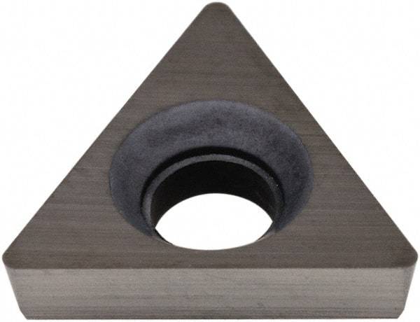 Hertel - TPCB221 Grade HT630B Cermet Boring Insert - Uncoated, 60° Triangle, 11° Relief Angle, 1/4" Inscr Circle, 3/32" Thick, 1/64" Corner Radius - Industrial Tool & Supply