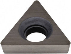 Hertel - TPCB221 Grade HT630B Cermet Boring Insert - Uncoated, 60° Triangle, 11° Relief Angle, 1/4" Inscr Circle, 3/32" Thick, 1/64" Corner Radius - Industrial Tool & Supply