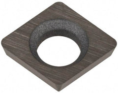 Hertel - CDHB 12061 HT310B Grade Carbide Boring Insert - Uncoated, Diamond, 80° Incl Angle, 5/32" Inscr Circle, .04" Thick, 1/64" Cnr Rad - Industrial Tool & Supply