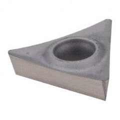 Hertel - TPGT21.51 HF2 Grade HT540B Carbide Boring Insert - Uncoated, 60° Triangle, 11° Relief Angle, 1/4" Inscr Circle, 3/32" Thick, 1/64" Corner Radius - Industrial Tool & Supply