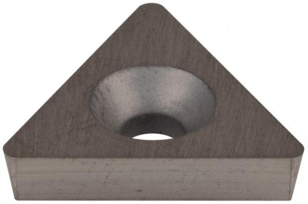 Hertel - TD6P2 Grade HT540B Carbide Boring Insert - Uncoated, 60° Triangle, 11° Relief Angle, 3/8" Inscr Circle, 1/8" Thick, 1/32" Corner Radius - Industrial Tool & Supply
