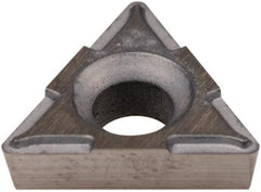 Hertel - TPCH221 Grade HT540B Carbide Boring Insert - Uncoated, 60° Triangle, 11° Relief Angle, 1/4" Inscr Circle, 3/32" Thick, 1/64" Corner Radius - Industrial Tool & Supply