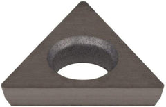 Hertel - TDHB1.280.75.0.5 Grade HT540B Carbide Boring Insert - Uncoated, 60° Triangle, 15° Relief Angle, 5/32" Inscr Circle, 3/64" Thick, 0.007" Corner Radius - Industrial Tool & Supply