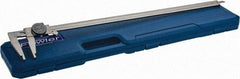 Fowler - 0" to 24" Range, 0.001" Graduation, 0.1" per Revolution, Dial Caliper - Black Face, 3.375" Jaw Length - Industrial Tool & Supply