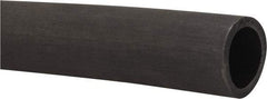 Made in USA - 3/4" ID x 1" OD, 1/8" Wall Thickness, Cut to Length (50' Standard Length) TPE Tube - Black, 64 Shore A Hardness - Industrial Tool & Supply