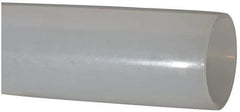 Made in USA - 2" ID x 2-1/4" OD, 1/8" Wall Thickness, Cut to Length (100' Standard Length) LLDPE Tube - Natural, 63 Max psi, 44 Shore D Hardness - Industrial Tool & Supply