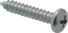 Value Collection - #10 Pan Head Phillips Sheet Metal Screw - Steel, 1" Length Under Head, Grade 2 - Industrial Tool & Supply
