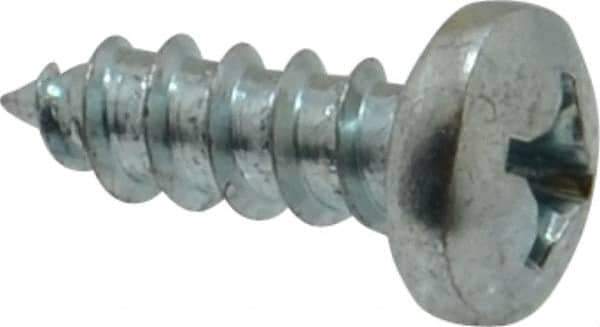 Value Collection - #14 Pan Head Phillips Sheet Metal Screw - Steel, 3/4" Length Under Head, Grade 2 - Industrial Tool & Supply