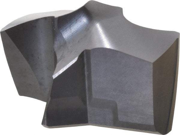 Kennametal - Series KSEM, 18.26mm Diam Grade KC7320 140° Replaceable Drill Tip - Carbide, AlTiN Finish, 2 Seat Size - Industrial Tool & Supply