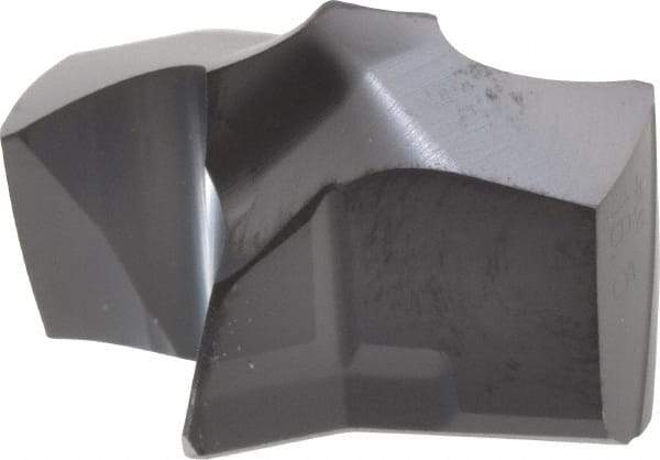 Kennametal - Series KSEM, 18.5mm Diam Grade KC7320 140° Replaceable Drill Tip - Carbide, AlTiN Finish, 2 Seat Size - Industrial Tool & Supply