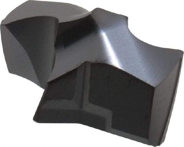 Kennametal - Series KSEM, 18.65mm Diam Grade KC7320 140° Replaceable Drill Tip - Carbide, AlTiN Finish, 2 Seat Size - Industrial Tool & Supply