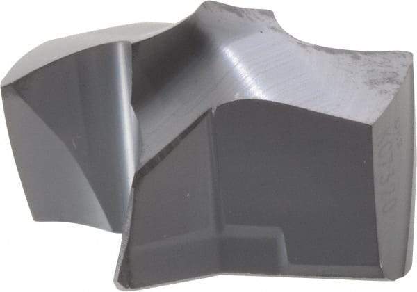 Kennametal - Series KSEM, 19mm Diam Grade KC7320 140° Replaceable Drill Tip - Carbide, AlTiN Finish, 2 Seat Size - Industrial Tool & Supply