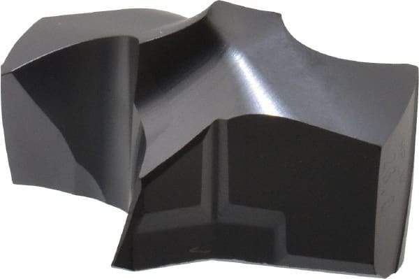 Kennametal - Series KSEM, 23mm Diam Grade KC7320 140° Replaceable Drill Tip - Carbide, AlTiN Finish, 4 Seat Size - Industrial Tool & Supply