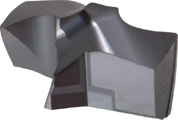 Kennametal - Series KSEM, 25.67mm Diam Grade KC7320 140° Replaceable Drill Tip - Carbide, AlTiN Finish, 5 Seat Size - Industrial Tool & Supply