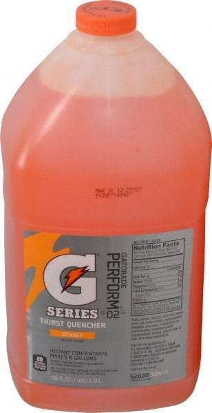 Gatorade - 1 Gal Bottle Orange Activity Drink - Liquid Concentrate, Yields 6 Gal - Industrial Tool & Supply