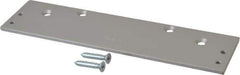 Falcon - Aluminum Drop Plate - For Use with Dor-O-Matic SC60, SC61 Door Closers - Industrial Tool & Supply