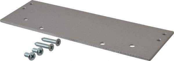 Falcon - Aluminum Parallel Drop Plate - For Use with Dor-O-Matic SC60, SC61 Door Closers - Industrial Tool & Supply