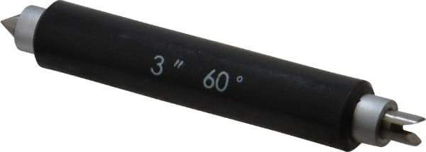 SPI - 3 Inch Long, Accuracy Up to 0.0002 Inch, Micrometer Calibration Standard - Use with SPI Screw Thread Micrometers, Includes Heat Insulating Handle - Industrial Tool & Supply