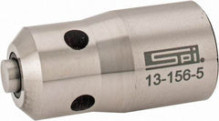 SPI - 2" Long x 1" Wide, Battery Power Source, Height Offset Gage - Accurate to 0.0002", 0.0002" Repeatability, Cylindrical Contact, Battery Powered - Industrial Tool & Supply