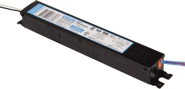 Philips Advance - 1 or 2 Lamp, 120-277 Volt, 0.15 to 0.41 Amp, 0 to 39, 40 to 79 Watt, Instant Start, Electronic, Nondimmable Fluorescent Ballast - 0.77, 0.78, 0.80, 0.87, 0.90 Ballast Factor, T8 Lamp - Industrial Tool & Supply