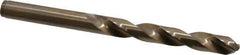 Cleveland - 9.5mm 135° Cobalt Jobber Drill - Oxide/Gold Finish, Right Hand Cut, Spiral Flute, Straight Shank, 4.92" OAL, Split Point - Industrial Tool & Supply