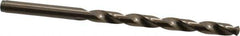 Cleveland - #5 135° Cobalt Jobber Drill - Oxide/Gold Finish, Right Hand Cut, Spiral Flute, Straight Shank, 3-3/4" OAL, Split Point - Industrial Tool & Supply