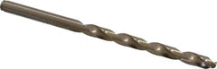 Cleveland - #11 135° Cobalt Jobber Drill - Oxide/Gold Finish, Right Hand Cut, Spiral Flute, Straight Shank, 3-1/2" OAL, Split Point - Industrial Tool & Supply