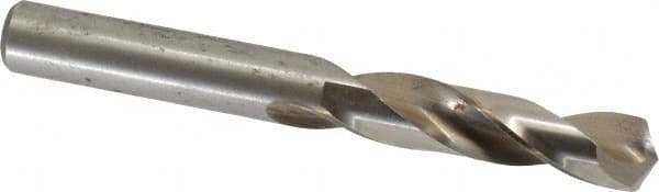 Cleveland - 0.358" 135° Spiral Flute High Speed Steel Screw Machine Drill Bit - Industrial Tool & Supply
