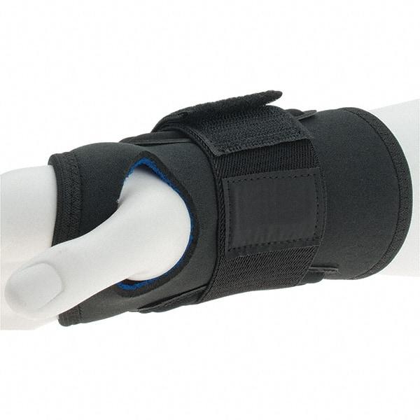 Ergodyne - Size XL, Neoprene, Left or Right Hand Wrist Support - 1 Strap, Thumb Loop, Black - Industrial Tool & Supply