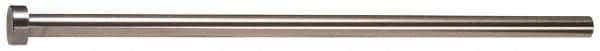 Gibraltar - 1" Pin Diam, 1-1/4" Head Diam x 1/4" Head Height, 6" OAL, Straight Ejector Pin - Steel - Industrial Tool & Supply