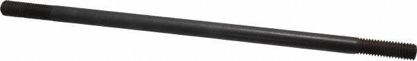 Gibraltar - 1/2-13 12" OAL Equal Double Threaded Stud - Alloy Steel, Black Oxide Finish, 1-1/2" Equal Thread Length - Industrial Tool & Supply