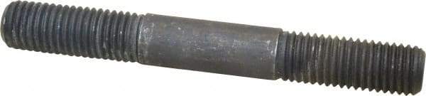 Gibraltar - 3/4-10 6" OAL Equal Double Threaded Stud - Alloy Steel, Black Oxide Finish, 2" Equal Thread Length - Industrial Tool & Supply
