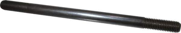 Gibraltar - 3/4-10 12" OAL Equal Double Threaded Stud - Alloy Steel, Black Oxide Finish, 2" Equal Thread Length - Industrial Tool & Supply