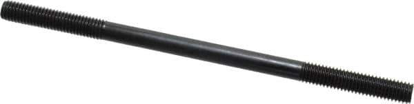 Gibraltar - M8x1.25 150mm OAL Equal Double Threaded Stud - Alloy Steel, Black Oxide Finish, 35mm Equal Thread Length, Metric - Industrial Tool & Supply