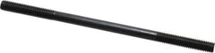 Gibraltar - M8x1.25 150mm OAL Equal Double Threaded Stud - Alloy Steel, Black Oxide Finish, 35mm Equal Thread Length, Metric - Industrial Tool & Supply