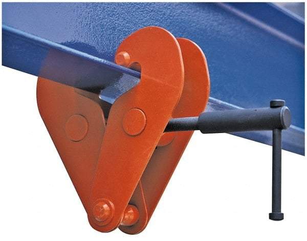 Value Collection - 10,000 Lbs. Load Capacity Beam Clamp - 3.6 to 12.2 Inch Max Grip - Industrial Tool & Supply