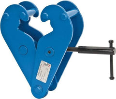 Value Collection - 6,000 Lbs. Load Capacity Beam Clamp - 3.2 to 12.6 Inch Max Grip - Industrial Tool & Supply