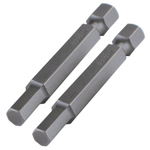 Hex Metric Power Bit 8.0 × 50mm (2 Bit Pack) - Industrial Tool & Supply