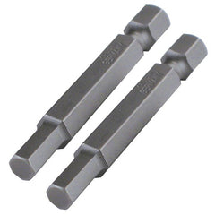 Hex Metric Power Bit 8.0 × 50mm (2 Bit Pack) - Industrial Tool & Supply