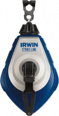 Irwin - 100' Long Chalk Line Reel - Industrial Tool & Supply