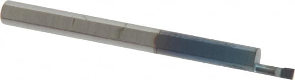 Scientific Cutting Tools - 0.06" Min Bore Diam, 0.15" Max Bore Depth, 1/8 Shank Diam, Boring Bar - Industrial Tool & Supply