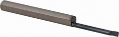 Scientific Cutting Tools - 0.06" Min Bore Diam, 1/2" Max Bore Depth, 1/8 Shank Diam, Boring Bar - Industrial Tool & Supply