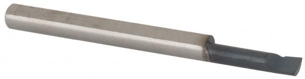 Scientific Cutting Tools - 0.1" Min Bore Diam, 0.4" Max Bore Depth, 1/8 Shank Diam, Boring Bar - Industrial Tool & Supply