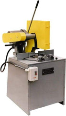 Kalamazoo - 16 or 18" Blade Diam, 1" Arbor Hole, Miter Chop & Cutoff Saw - 4,400 RPM, 10 hp, 220/440 Volts, 3 Phase - Industrial Tool & Supply