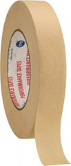 Intertape - 1" Wide x 60 Yd Long White Paper Masking Tape - Series PG24, 7.2 mil Thick, 26 In/Lb Tensile Strength - Industrial Tool & Supply
