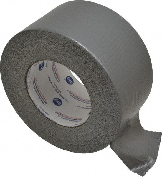 Intertape - 3" x 55m Silver Duct Tape - 9 mil, Rubber Adhesive, Polyethylene Cloth Backing, 18 Lb/ln Tensile Strength, 32°F to 160°F, Series AC20 - Industrial Tool & Supply