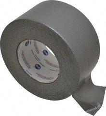 Intertape - 3" x 55m Silver Duct Tape - 9 mil, Rubber Adhesive, Polyethylene Cloth Backing, 18 Lb/ln Tensile Strength, 32°F to 160°F, Series AC20 - Industrial Tool & Supply