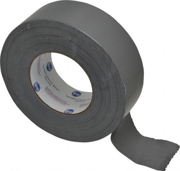 Intertape - 2" x 55m Silver Duct Tape - 11 mil, Rubber Adhesive, Polyethylene Cloth Backing, 20 Lb/ln Tensile Strength, 32°F to 180°F, Series AC36 - Industrial Tool & Supply
