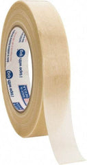 Intertape - 1" x 60 Yd Clear Rubber Adhesive Packaging Tape - Polyester Film Backing, 5.6 mil Thick, 175 Lb Tensile Strength, Series RG15 - Industrial Tool & Supply