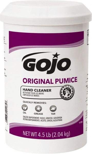GOJO - 4.5 Lb Dispenser Refill Cream Waterless Hand Cleaner - White, Unscented - Industrial Tool & Supply